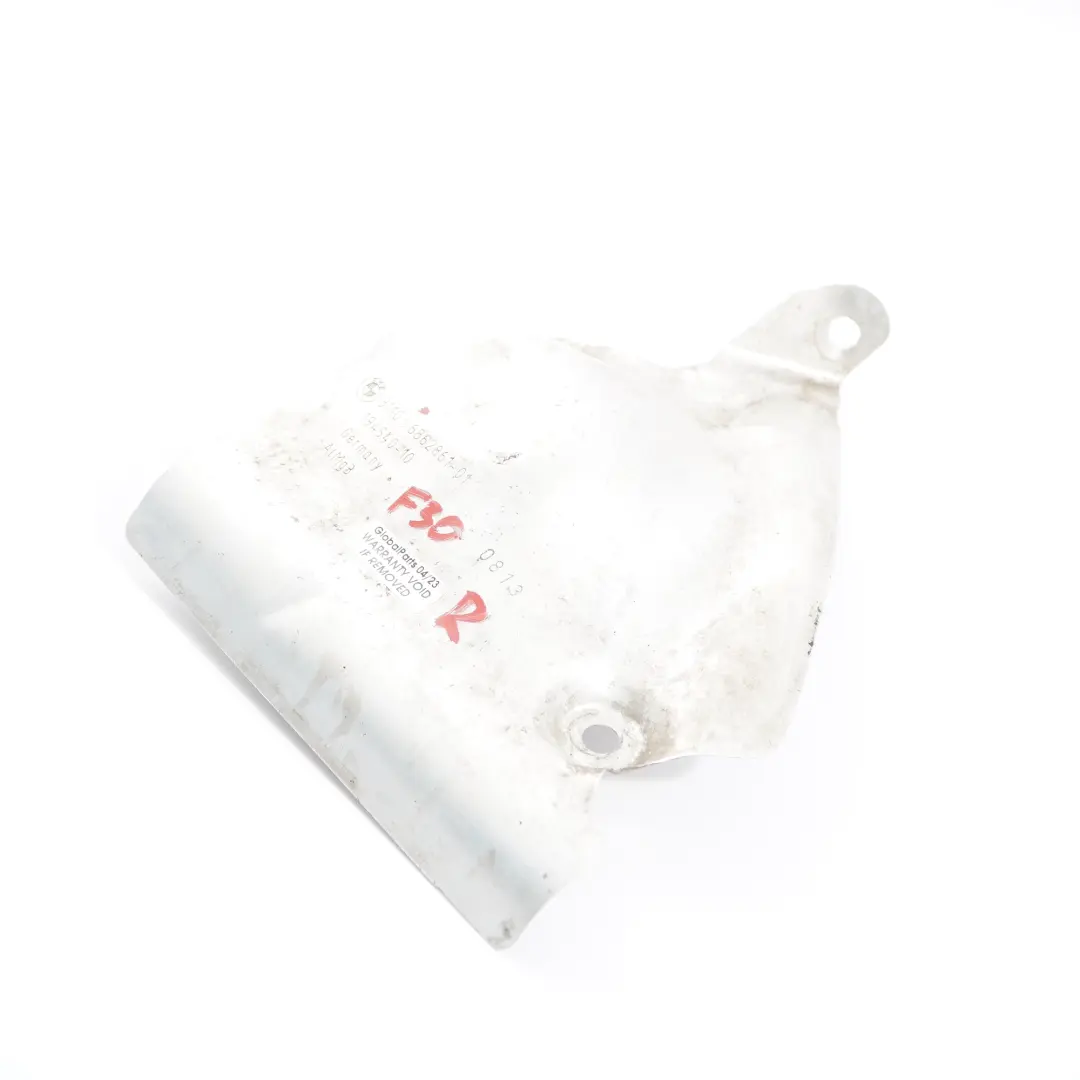 Heat Shield BMW F20 F30 F31 Protection Plate Right O/S Front Axle to with Part number 6862861 Heat Shield BMW F20 F30 F31 Protection Plate Right O/S Front Axle - SKU 6862861 - Part number 6862861