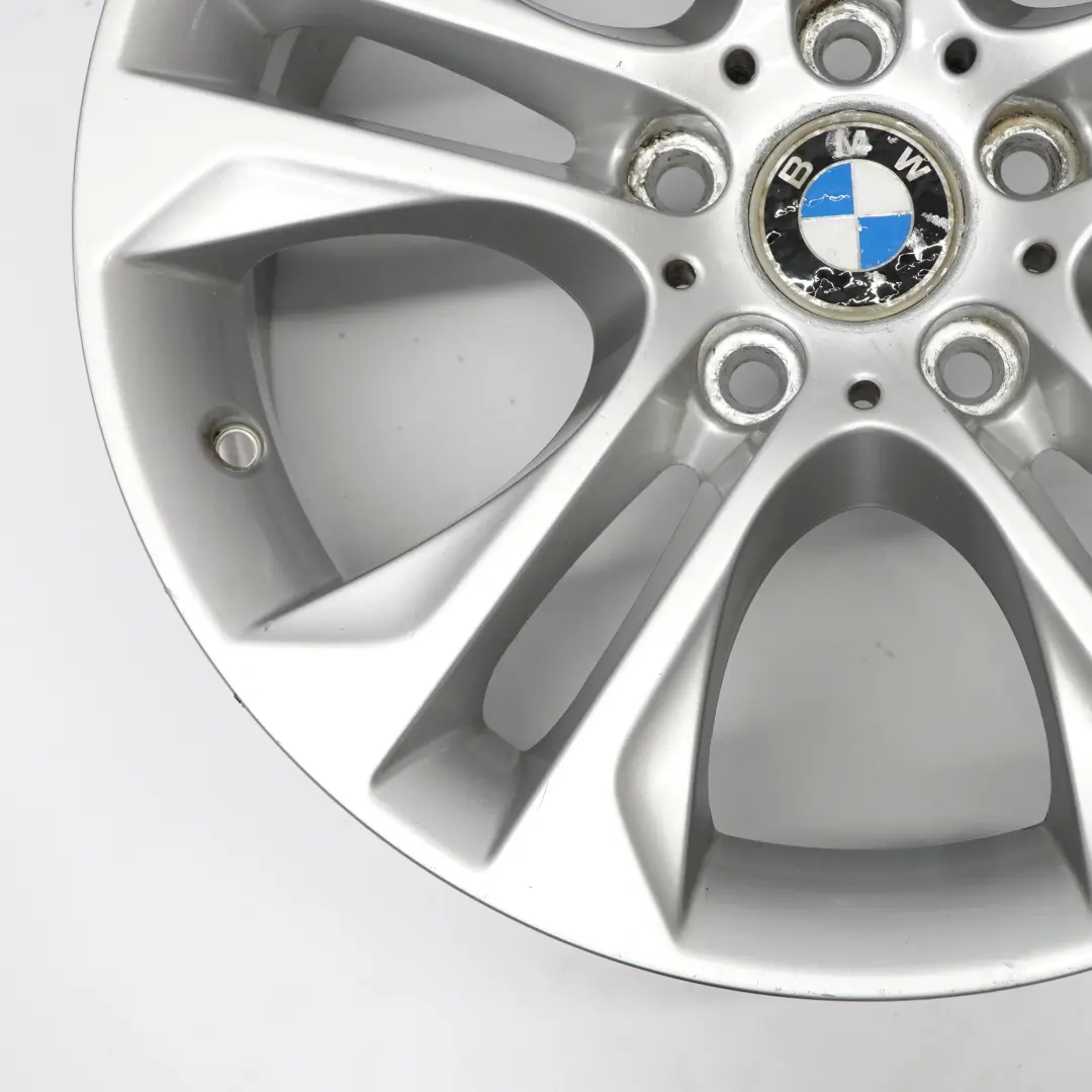 Reflex Silver Wheel Rim Alloy 18" Double Spoke 605 8J ET:43 to BMW X3 F25 with Part number 6862886 BMW X3 F25 Reflex Silver Wheel Rim Alloy 18" Double Spoke 605 8J ET:43 - SKU 6862886-2 - Part number 6862886