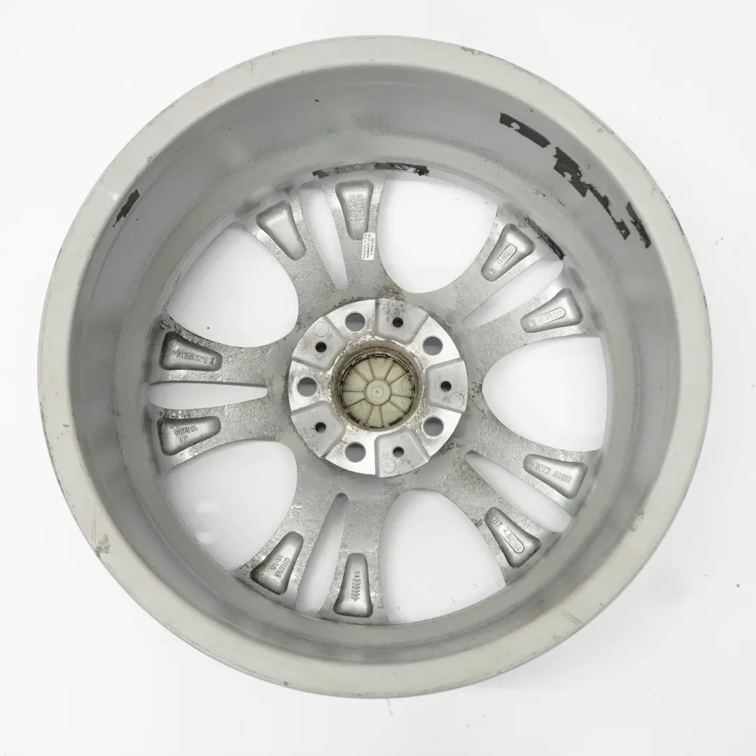 Reflex Silver Wheel Rim Alloy 18" Double Spoke 605 8J ET:43 to BMW X3 F25 with Part number 6862886 BMW X3 F25 Reflex Silver Wheel Rim Alloy 18" Double Spoke 605 8J ET:43 - SKU 6862886-3 - Part number 6862886