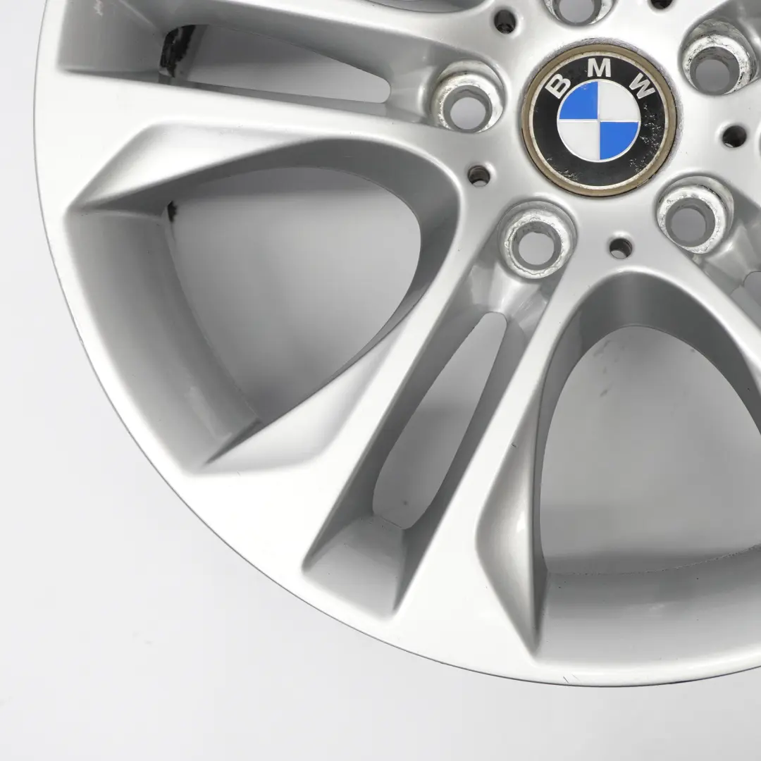 Reflex Silver Wheel Rim Alloy 18" Double Spoke 605 8J ET:43 to BMW X3 F25 with Part number 6862886 BMW X3 F25 Reflex Silver Wheel Rim Alloy 18" Double Spoke 605 8J ET:43 - SKU 6862886-3 - Part number 6862886
