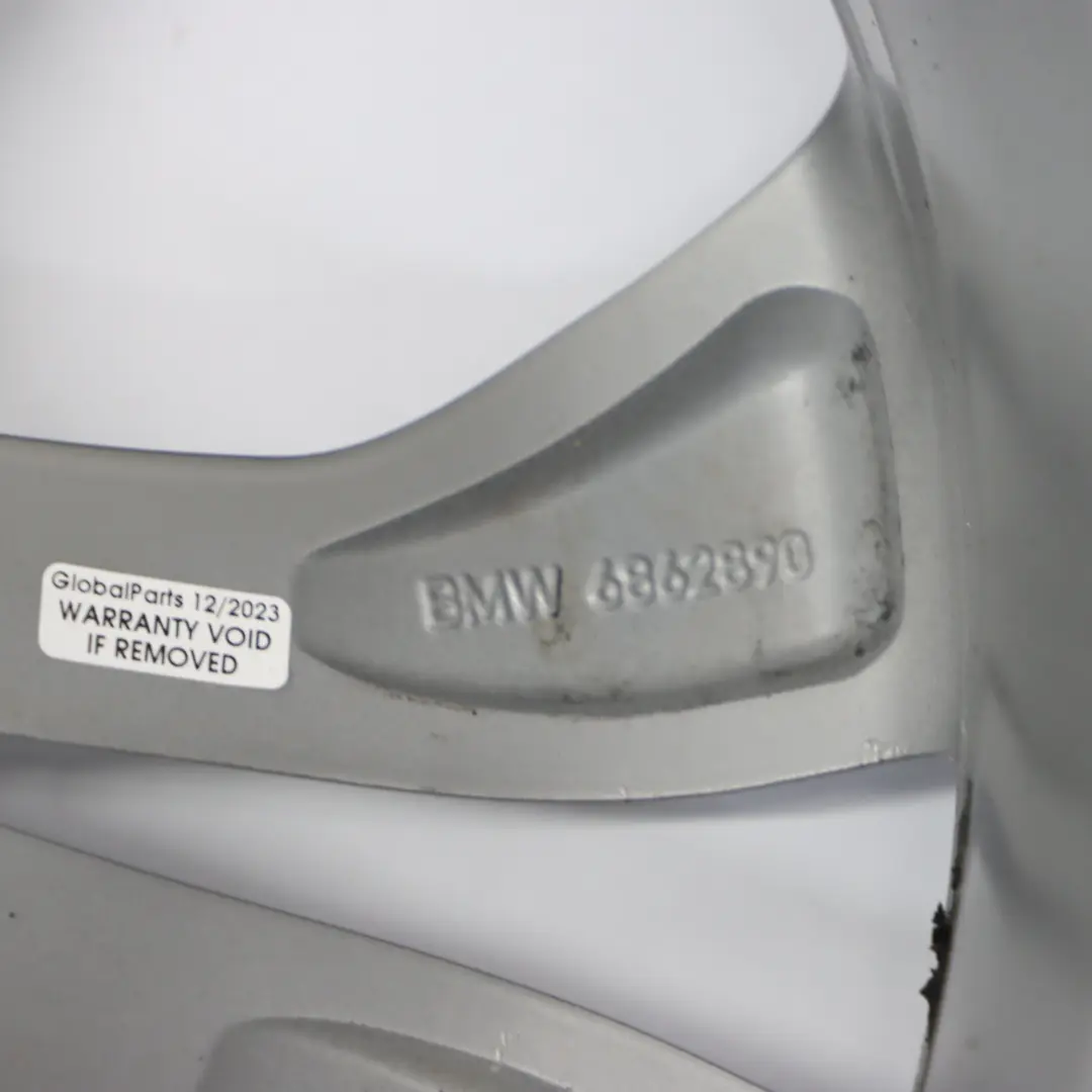 Reflex Silver Wheel Alloy Rim 19" Y Spoke 608 8,5J ET:38 BMW X3 F25 - SKU 6862890-1 - Part number 6862890