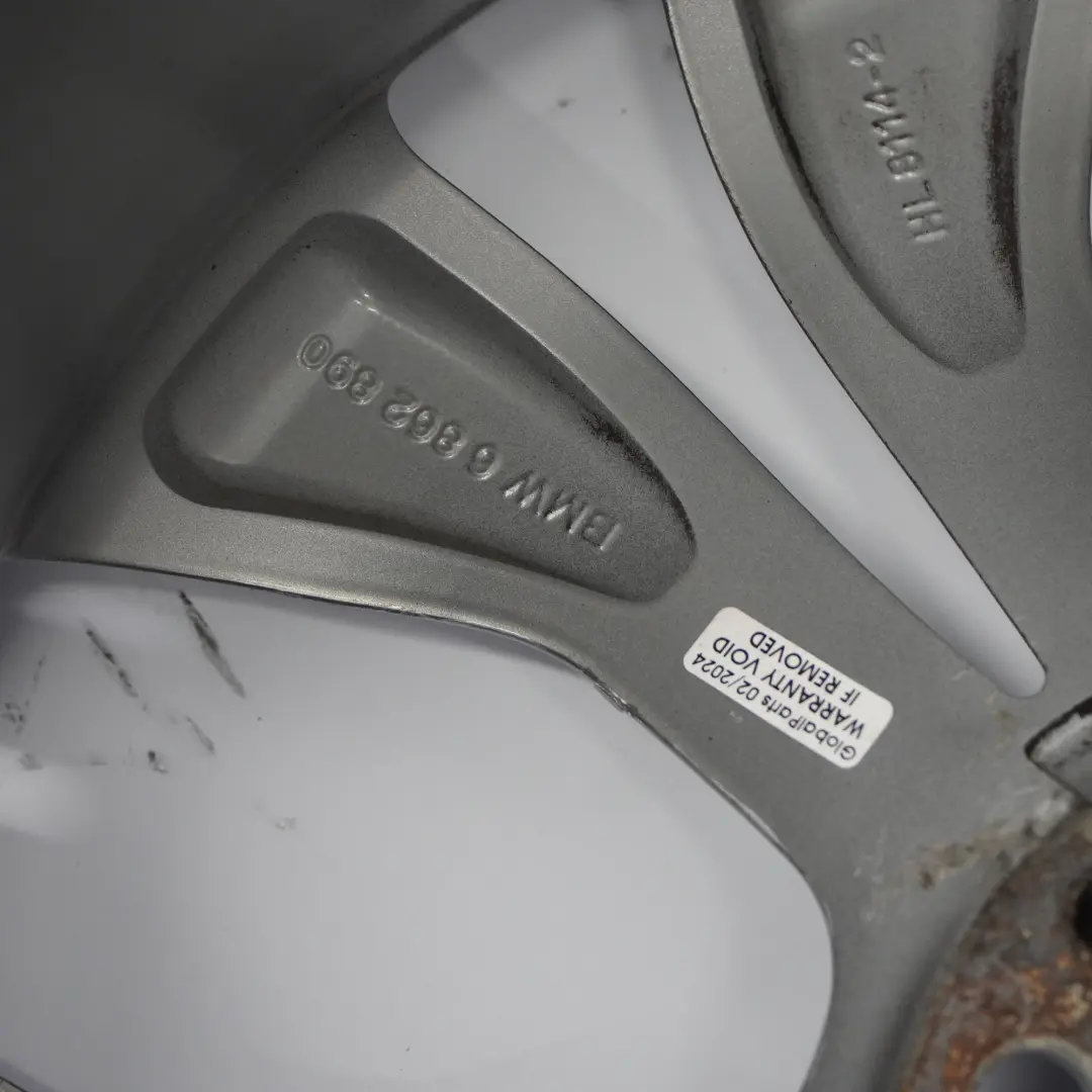 Silber Felge 19" Y-Speiche 608 8,5J ET:38 für BMW X3 F25 mit Teilenummer 6862890 BMW X3 F25 Silber Felge 19" Y-Speiche 608 8,5J ET:38 - SKU 6862890-2 - Teilenummer 6862890