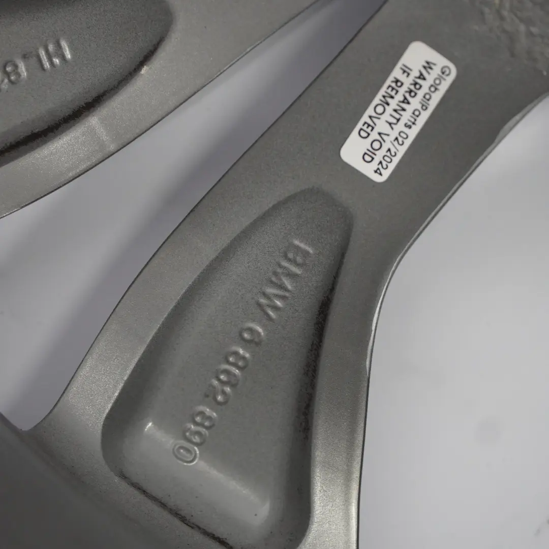 BMW X3 F25 Silver Wheel Alloy Rim 19" Y Spoke 608 8,5J ET:38 - SKU 6862890-3 - Part number 6862890