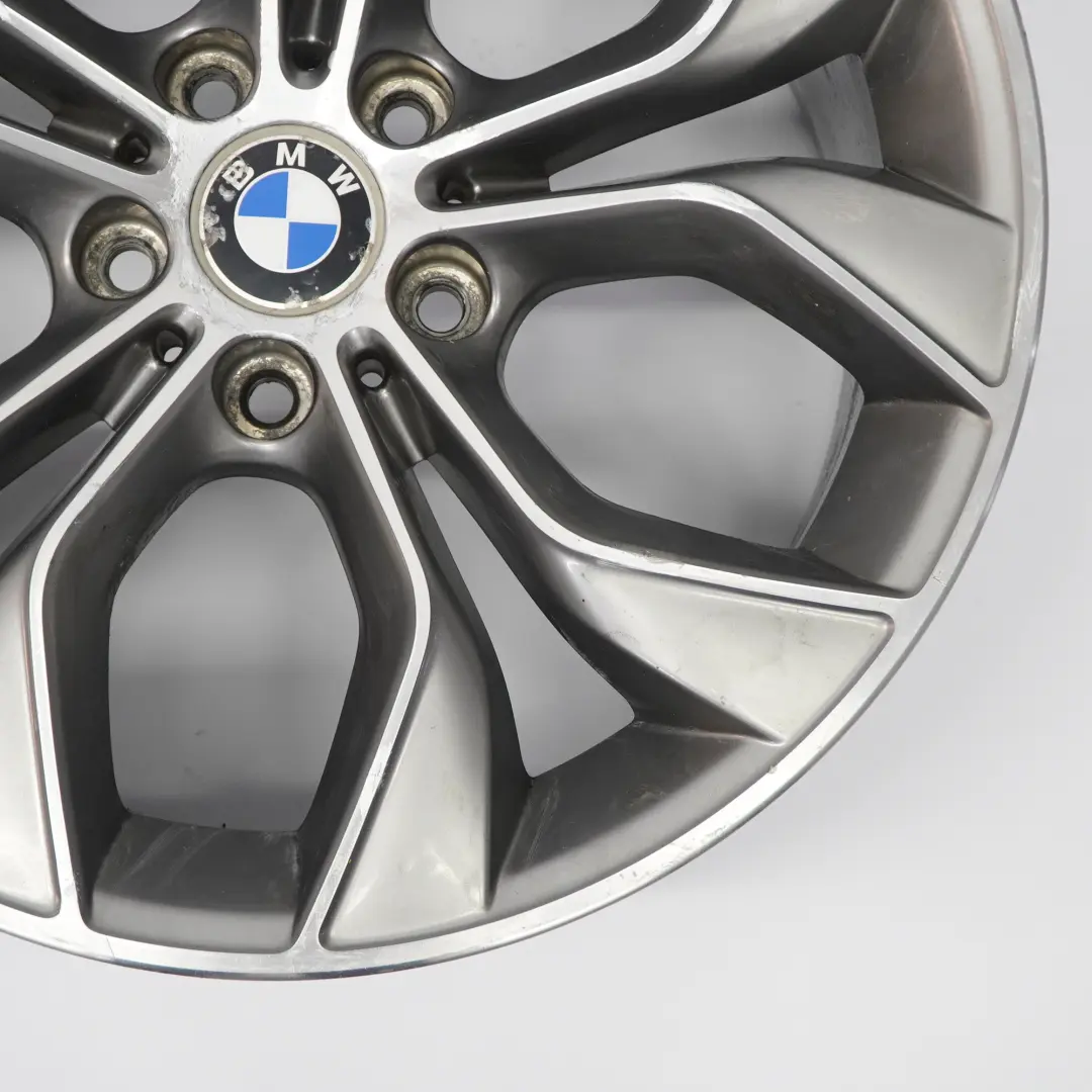 BMW X3 F25 Jante arrière alliage Reflex Argent 19" Y Spoke 9,5J ET:48 - SKU 6862891-1 - Numéro de pièce 6862891