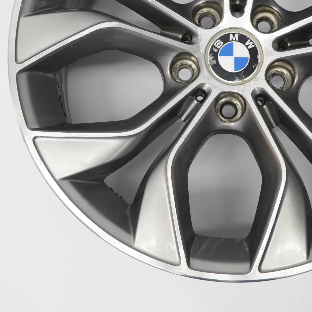 Hinten Reflex Silber Felge Leicht metall felge 19" 9,5J ET:48 für BMW X3 F25 mit Teilenummer 6862891 BMW X3 F25 Hinten Reflex Silber Felge Leicht metall felge 19" 9,5J ET:48 - SKU 6862891-1 - Teilenummer 6862891