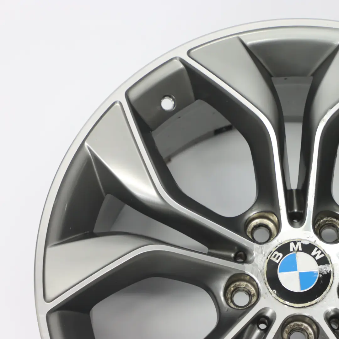 BMW X3 F25 Jante arrière alliage Reflex Argent 19" Y Spoke 9,5J ET:48 - SKU 6862891-2 - Numéro de pièce 6862891
