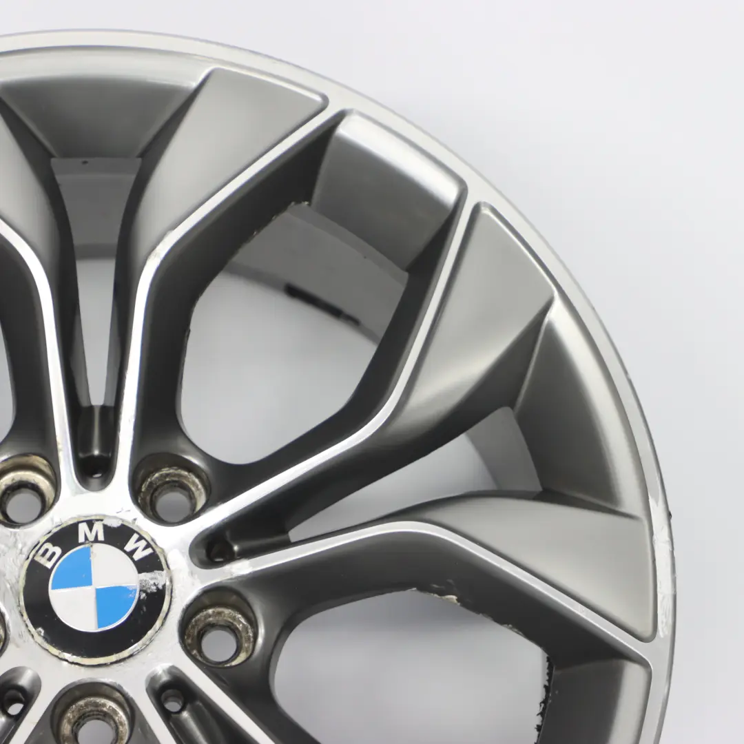 BMW X3 F25 Jante arrière alliage Reflex Argent 19" Y Spoke 9,5J ET:48 - SKU 6862891-2 - Numéro de pièce 6862891