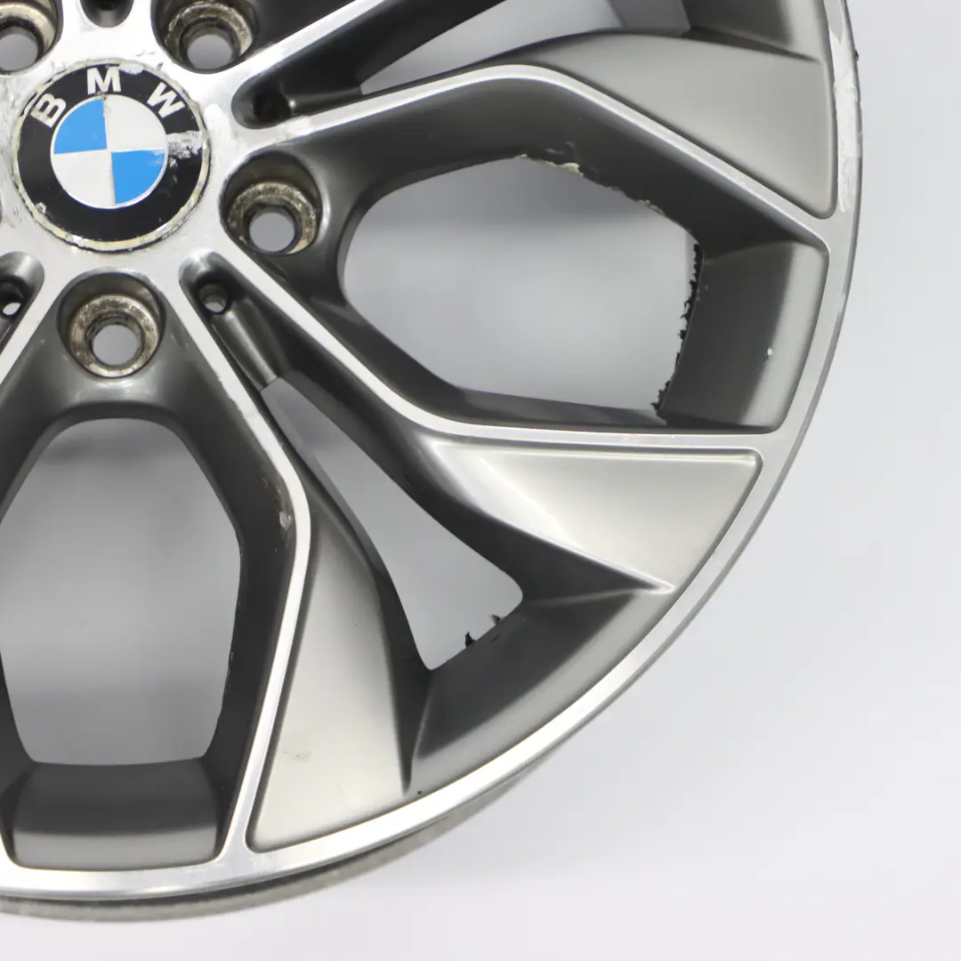 BMW X3 F25 Jante arrière alliage Reflex Argent 19" Y Spoke 9,5J ET:48 - SKU 6862891-2 - Numéro de pièce 6862891