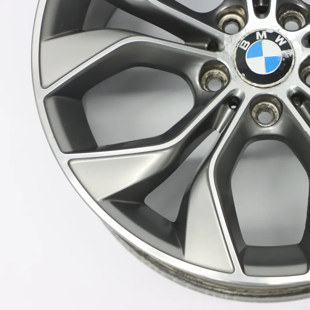 BMW X3 F25 Jante arrière alliage Reflex Argent 19" Y Spoke 9,5J ET:48 - SKU 6862891-2 - Numéro de pièce 6862891