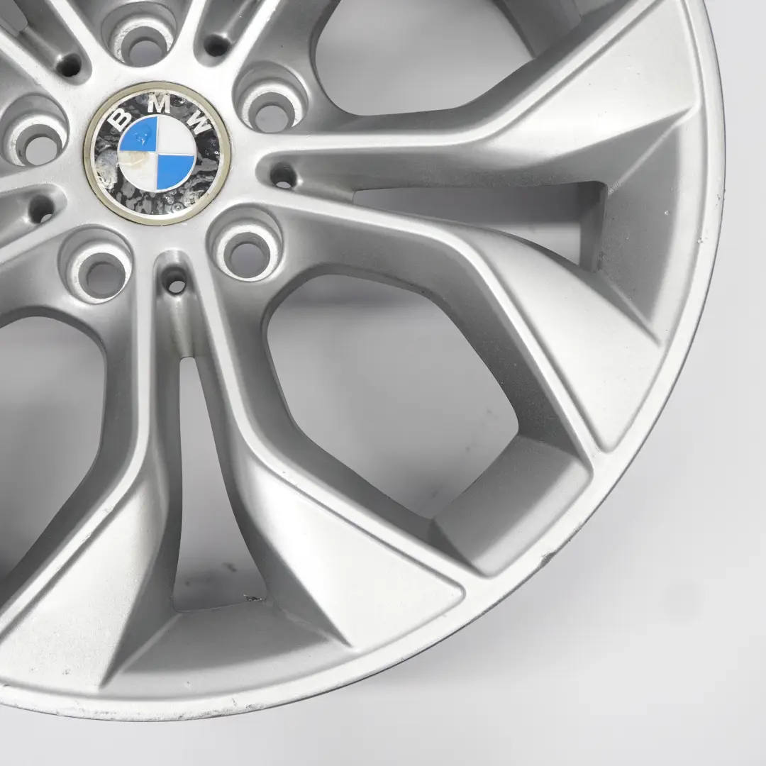 BMW X3 F25 Rear Silver Wheel Rim Alloy 19" Y Spoke 608 9,5J ET:48 - SKU 6862891-4 - Part number 6862891
