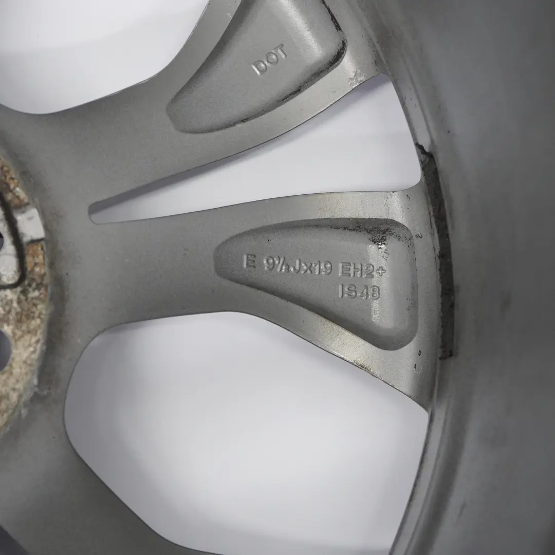 BMW X3 F25 Rear Silver Wheel Rim Alloy 19" Y Spoke 608 9,5J ET:48 - SKU 6862891-4 - Part number 6862891