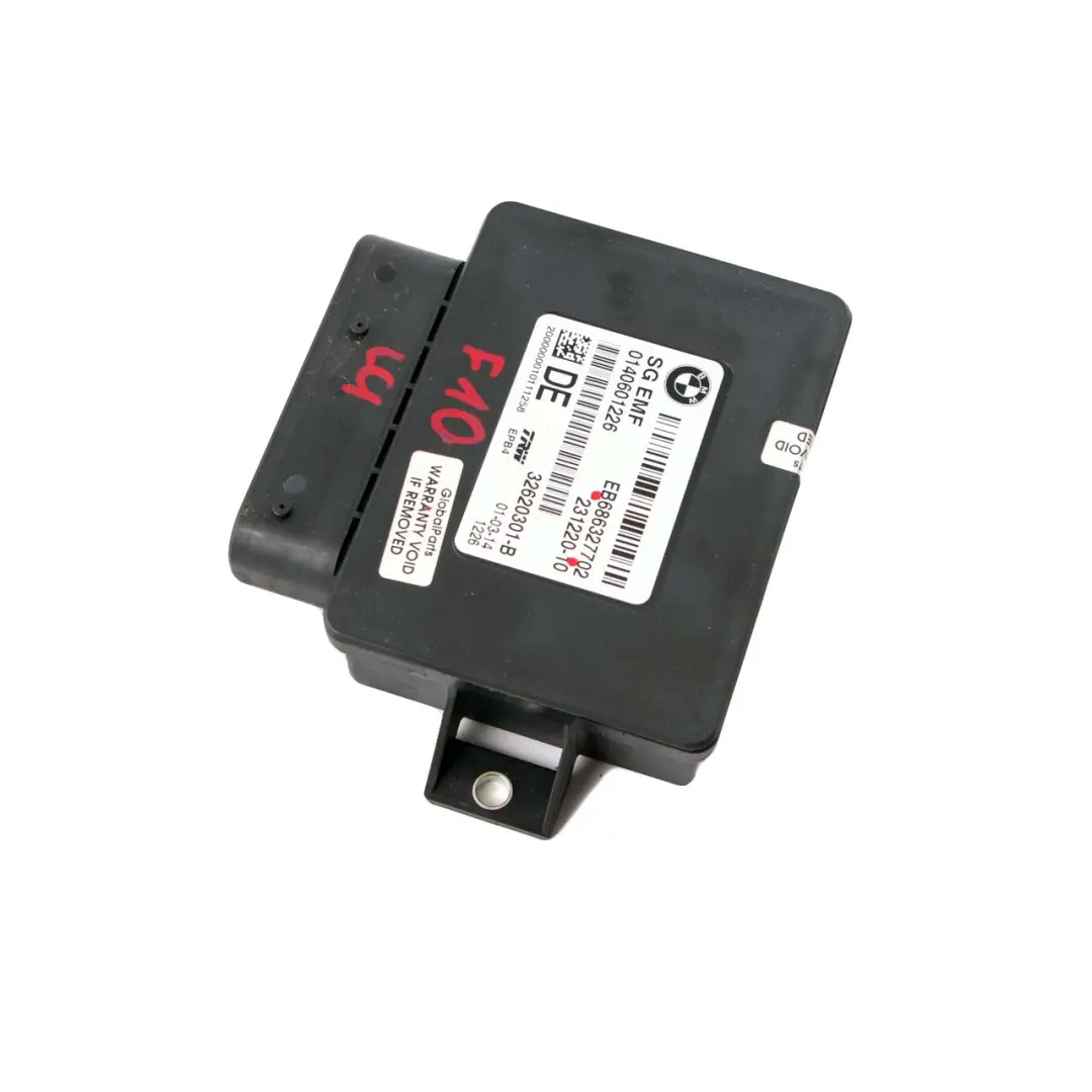 Elektrische Feststellbremse Steuergerät EMF Modul für BMW F10 F11 LCI mit Teilenummer 6863277 BMW F10 F11 LCI Elektrische Feststellbremse Steuergerät EMF Modul - SKU 6863277 - Teilenummer 6863277