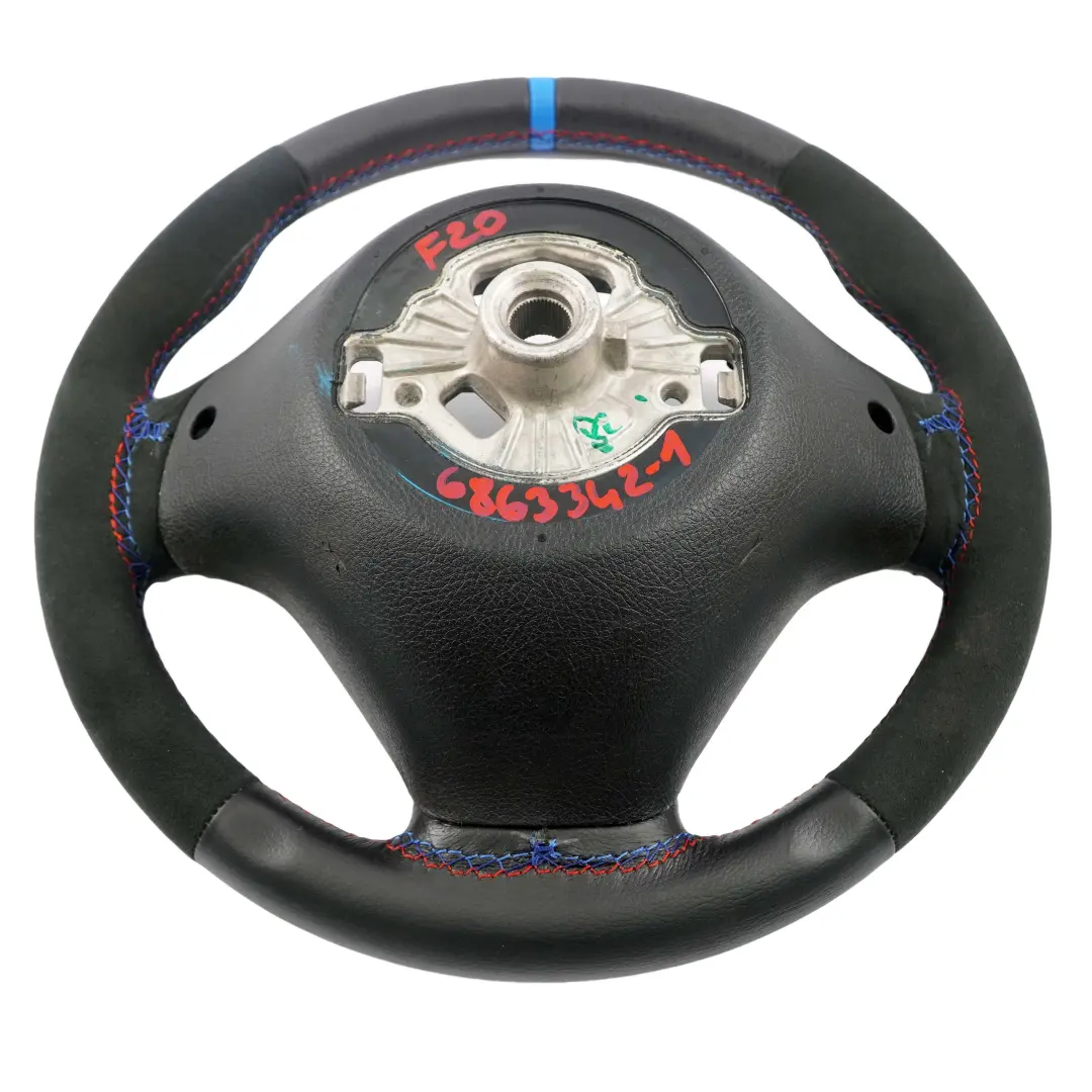 BMW F20 F21 F22 F30 F31 F32 F33 Sport Volant avec NEUF Noir Cuir / Alcantara - SKU 6863342-1 - Numéro de pièce 6863342