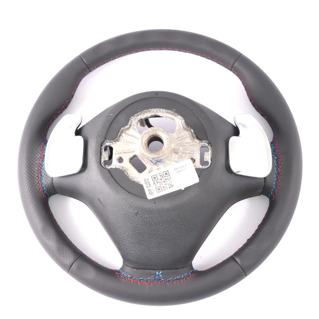 NEU Schwarz Leder Sport Lenkrad Paddelschieber für BMW F20 F21 F22 F30 F31 F32 mit Teilenummer 6863343 BMW F20 F21 F22 F30 F31 F32 NEU Schwarz Leder Sport Lenkrad Paddelschieber - SKU 6863343-3 - Teilenummer 6863343