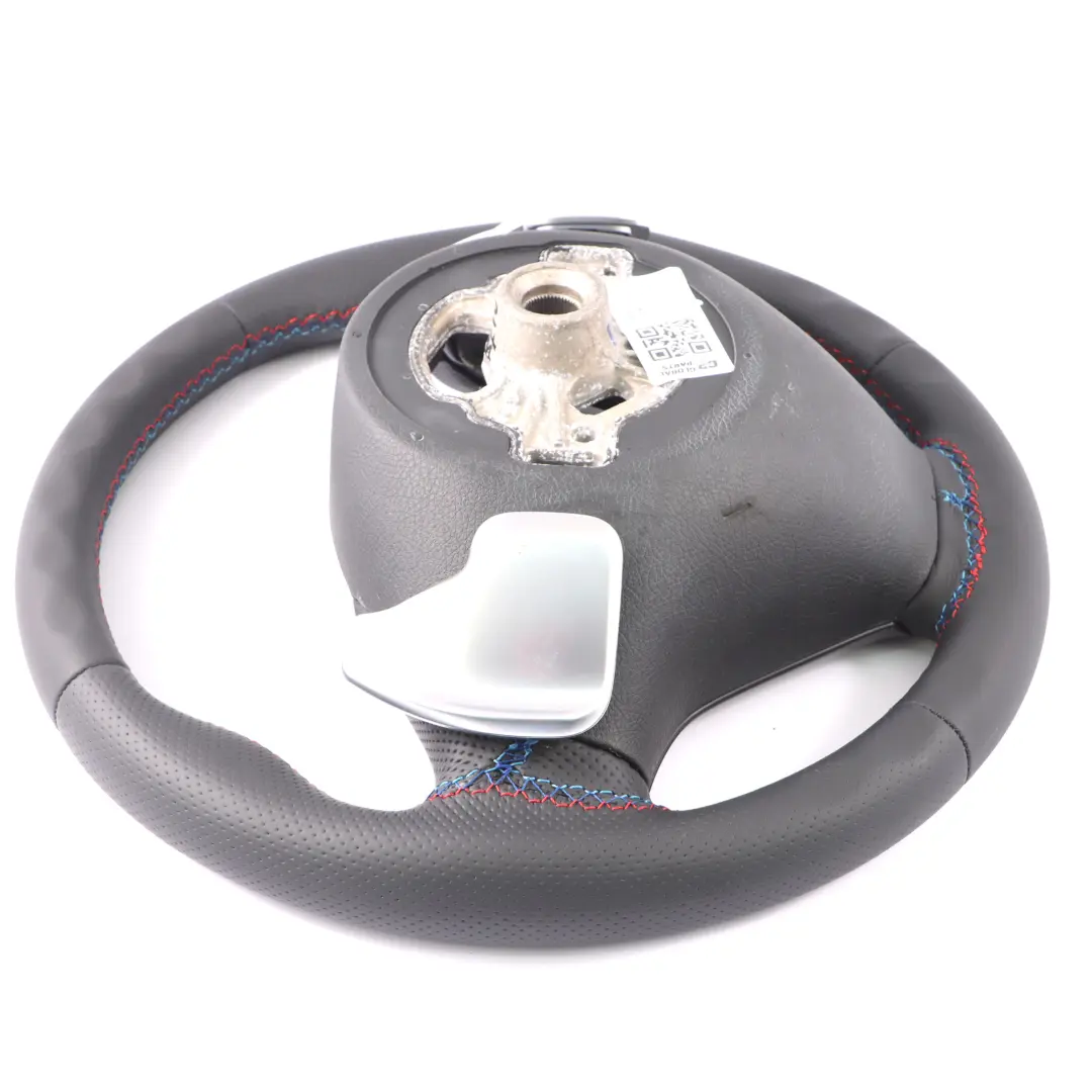 NUEVO Volante deportivo de cuero negro Paddle Shift para BMW F20 F21 F22 F30 F31 F32 con número de pieza 6863343 BMW F20 F21 F22 F30 F31 F32 NUEVO Volante deportivo de cuero negro Paddle Shift - SKU 6863343-3 - Número de pieza 6863343