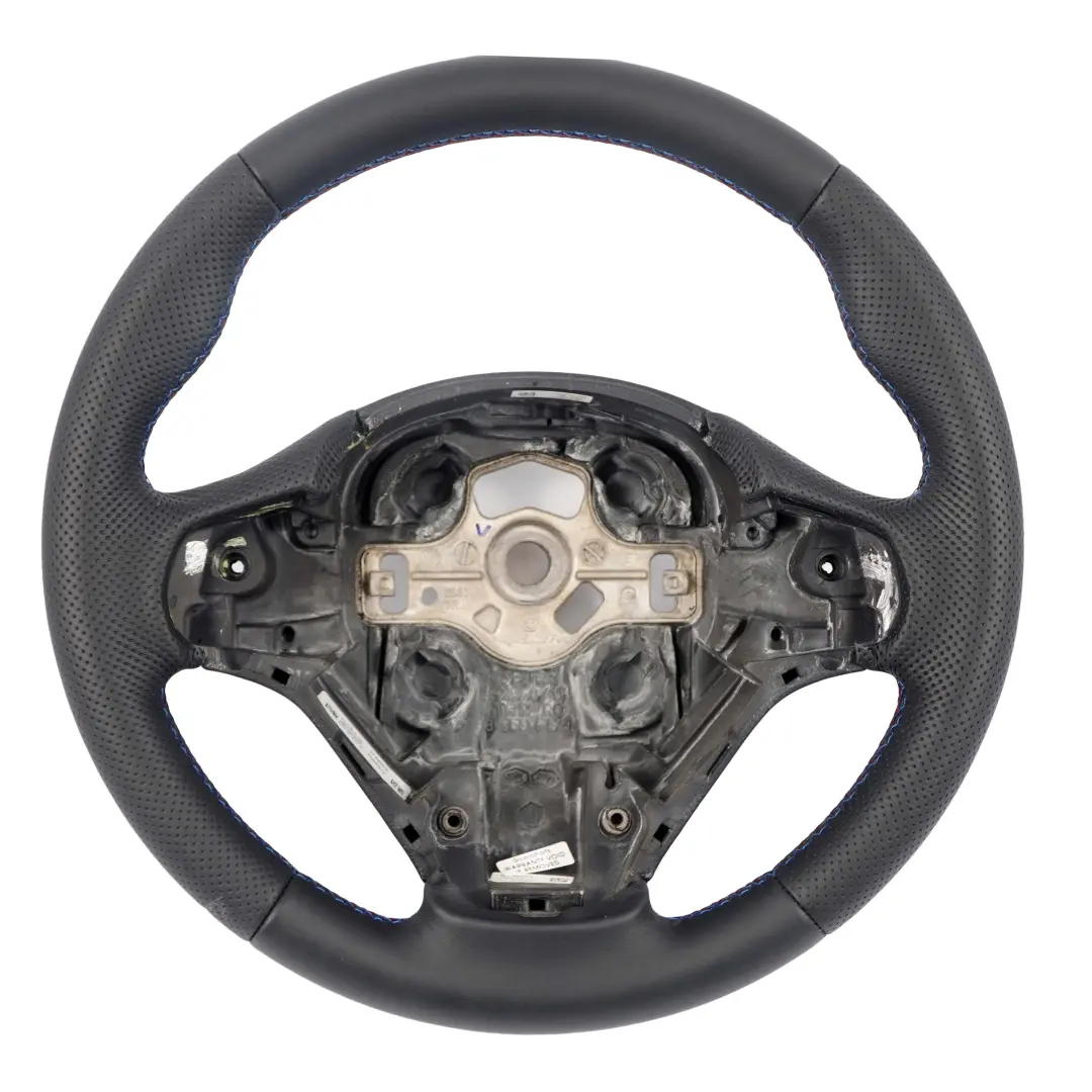 NUOVO Pelle Nera Volante Sportivo Sport M-tricolore per BMW F20 F21 F30 F31 F32 F36 con numero di parte 6863346 BMW F20 F21 F30 F31 F32 F36 NUOVO Pelle Nera Volante Sportivo Sport M-tricolore - SKU 6863346-1 - Numero di parte 6863346