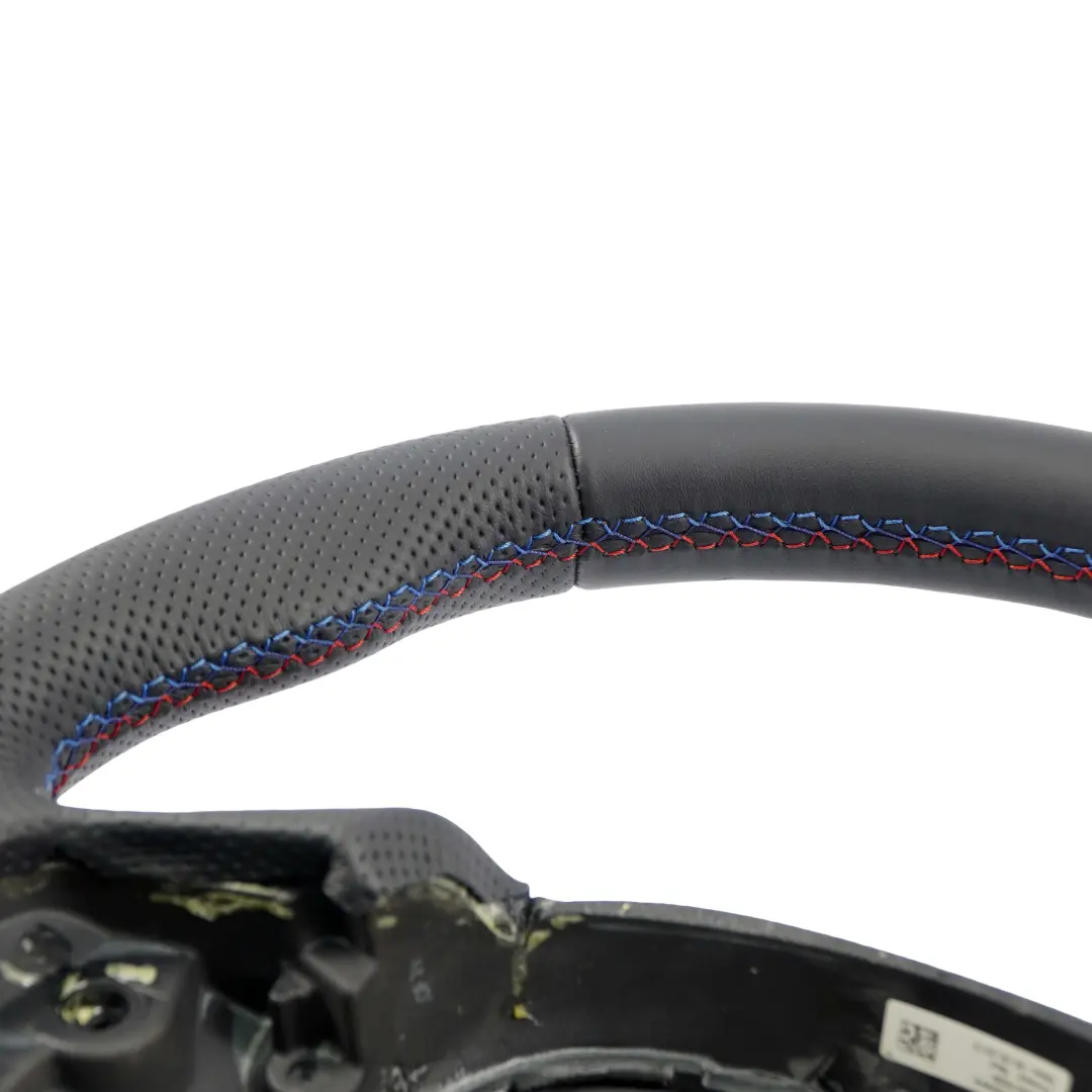 NUEVO Volante deportivo De cuero negro M-tricolored para BMW F20 F21 F30 F31 F32 F36 con número de pieza 6863346 BMW F20 F21 F30 F31 F32 F36 NUEVO Volante deportivo De cuero negro M-tricolored - SKU 6863346-1 - Número de pieza 6863346