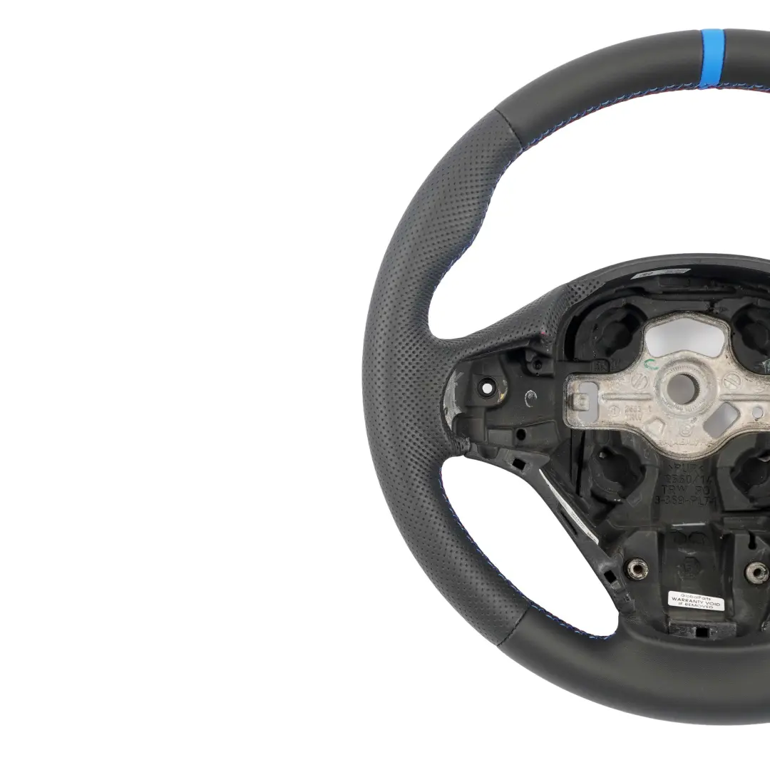BMW F20 F21 F22 F30 F31 F32 F36 NEU Schwarz Leder Sport Lenkrad M-tri farbigen - SKU 6863346-2 - Teilenummer 6863346