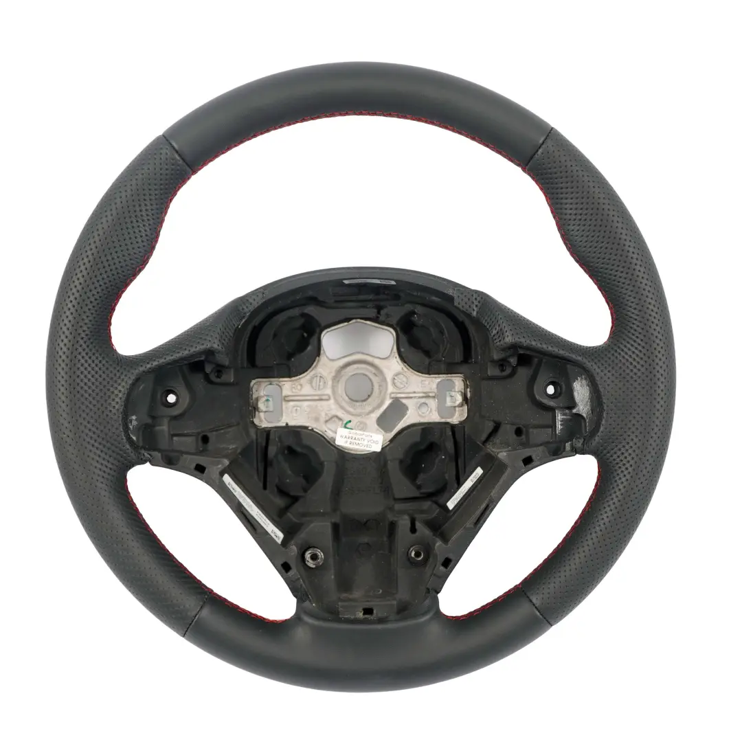 Leather Sport Steering Wheel Red Threads to BMW F20 F21 F22 F23 F30 F31 F32 F33 NEW with Part number 6863346 BMW F20 F21 F22 F23 F30 F31 F32 F33 NEW Leather Sport Steering Wheel Red Threads - SKU 6863346-3 - Part number 6863346
