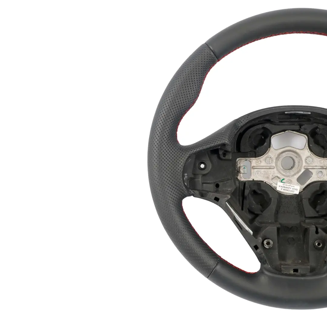 Leather Sport Steering Wheel Red Threads BMW F20 F21 F22 F23 F30 F31 F32 F33 NEW - SKU 6863346-3 - Part number 6863346