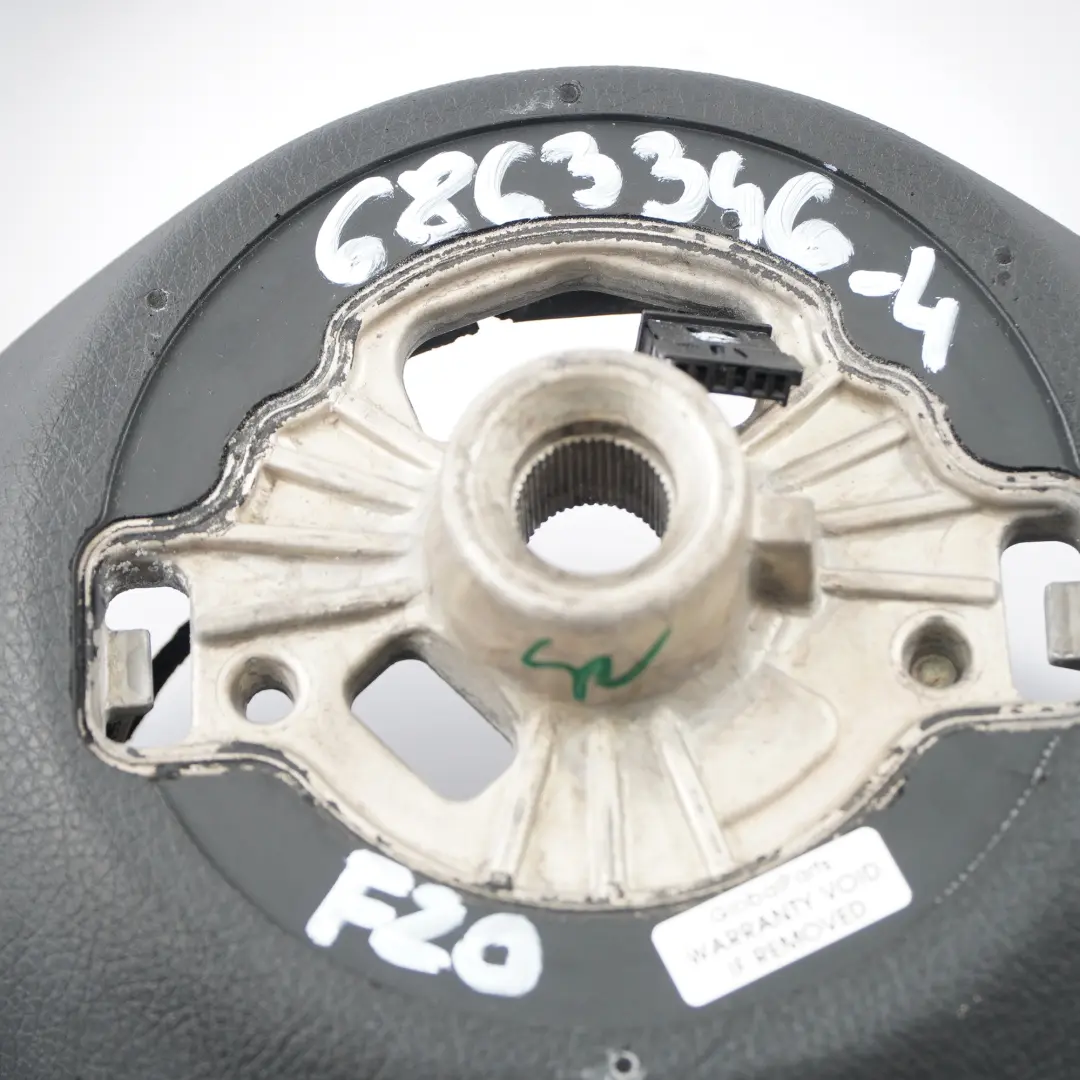 sportivo in pelle nera filo rosso multifunzione per BMW F20 F21 F30 F31 Volante con numero di parte 6863346 BMW F20 F21 F30 F31 Volante sportivo in pelle nera filo rosso multifunzione - SKU 6863346-4 - Numero di parte 6863346