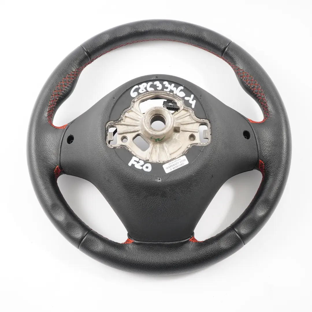 BMW F20 F21 F30 F31 Volant Sport en Cuir Noir Fil Rouge Multifonctions - SKU 6863346-4 - Numéro de pièce 6863346