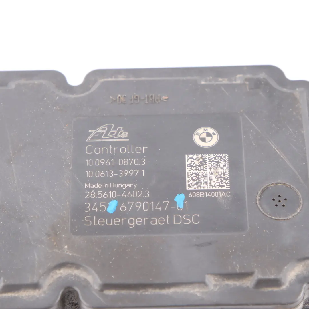 DSC ABS Hydro Braking Unit Pump 6790147 6790146 to BMW 3 Series E90 E91 LCI E92 with Part number 6863356 BMW 3 Series E90 E91 LCI E92 DSC ABS Hydro Braking Unit Pump 6790147 6790146 - SKU 6863356-1 - Part number 6863356