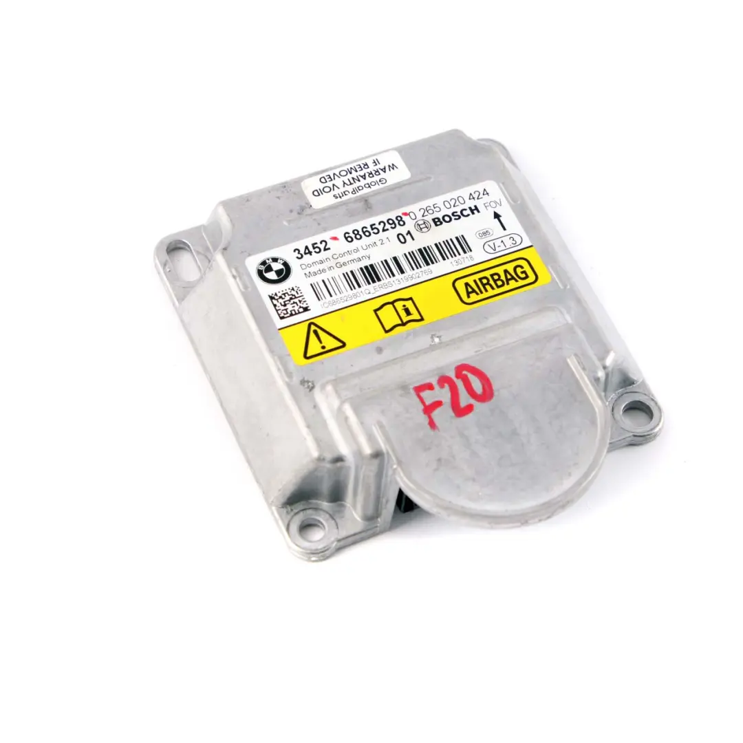 ECU ICM Plus Módulo Unidad De Control Airbag para BMW F20 F21 F30 F31 con número de pieza 6887752 BMW F20 F21 F30 F31 ECU ICM Plus Módulo Unidad De Control Airbag - SKU 6863385 - Número de pieza 6887752