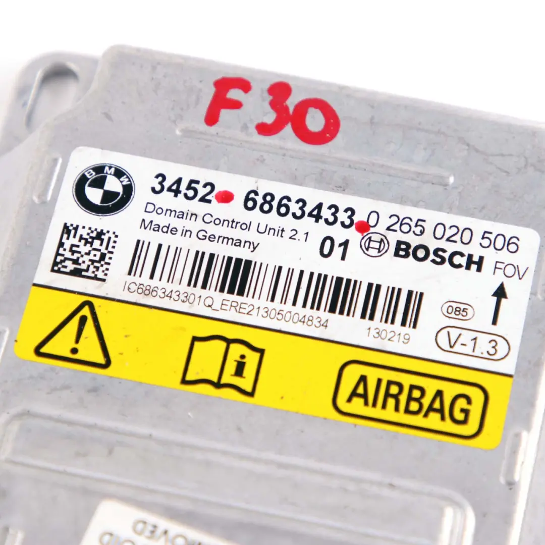 BMW F20 F21 F22 F30 F31 ECU ICM Plus Modulo Unidad De Control - SKU 6863433 - Número de pieza 6863433