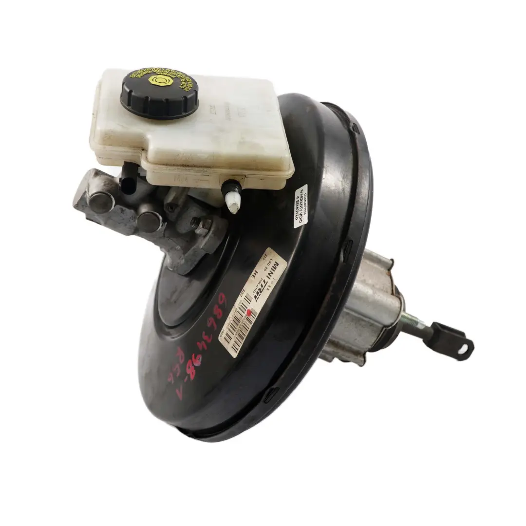Servofreno Cilindro Principal para Mini Cooper R55 R56 R57 R60 con número de pieza 6863498 Mini Cooper R55 R56 R57 R60 Servofreno Cilindro Principal - SKU 6863498-1 - Número de pieza 6863498