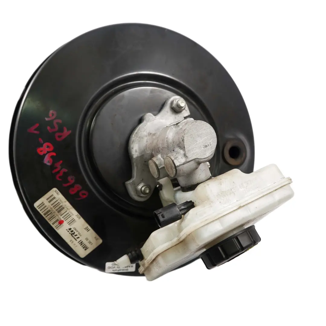Servofreno Cilindro Principal para Mini Cooper R55 R56 R57 R60 con número de pieza 6863498 Mini Cooper R55 R56 R57 R60 Servofreno Cilindro Principal - SKU 6863498-1 - Número de pieza 6863498