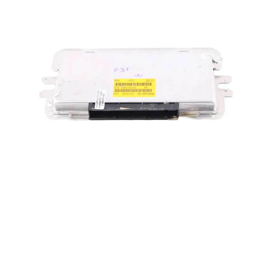 BMW F10 F20 F30 VDC Rear M Sport Suspension Control Unit Module - SKU 6863502 - Part number 6863502