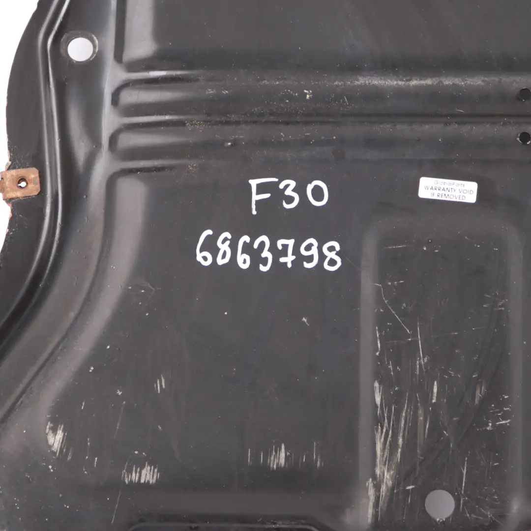  Subframe Carrier BMW F30 xDrive Diesel Front Axle Reinforcement Plate - SKU 6863798 - Part number 6863798