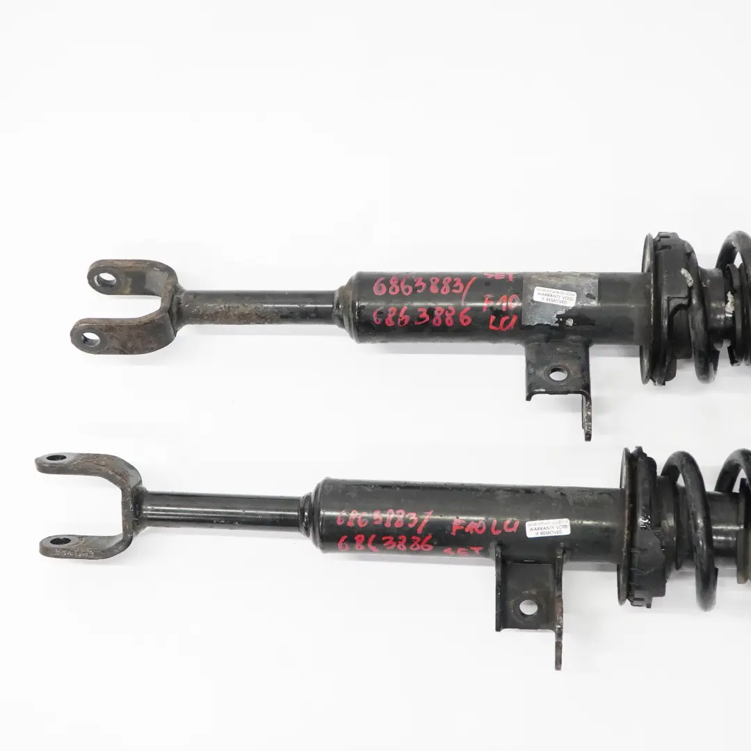Strut Front Left Right N/O/S M Sport Suspension Absorber Set to BMW F10 LCI Spring with Part number 6863883 BMW F10 LCI Spring Strut Front Left Right N/O/S M Sport Suspension Absorber Set - SKU 6863883-6863886 - Part number 6863883