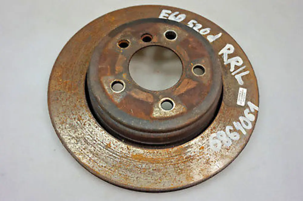 Left Right N/O/S Wheel Ventilated Brake Disc to BMW 5 Series E60 Rear with Part number 6864061 BMW 5 Series E60 Rear Left Right N/O/S Wheel Ventilated Brake Disc - SKU 6864061 - Part number 6864061