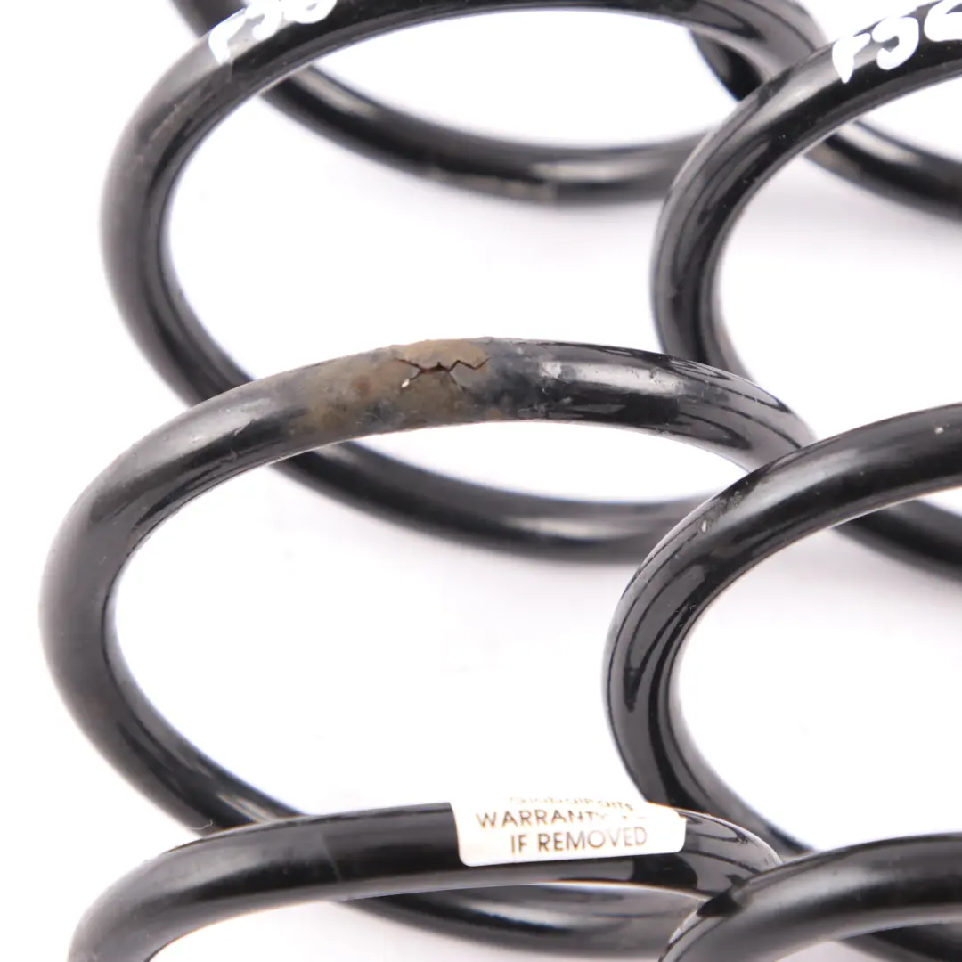 Muelle Helicoidal Eje Trasero Suspensión Izquierda Derecha Set para Mini F56 con número de pieza 6864182 Mini F56 Muelle Helicoidal Eje Trasero Suspensión Izquierda Derecha Set - SKU 6864182 - Número de pieza 6864182