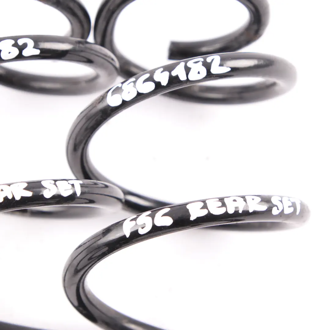 Coil Spring Rear Axle Suspension Left Right N/O/S Set to Mini F56 with Part number 6864182 Mini F56 Coil Spring Rear Axle Suspension Left Right N/O/S Set - SKU 6864182 - Part number 6864182