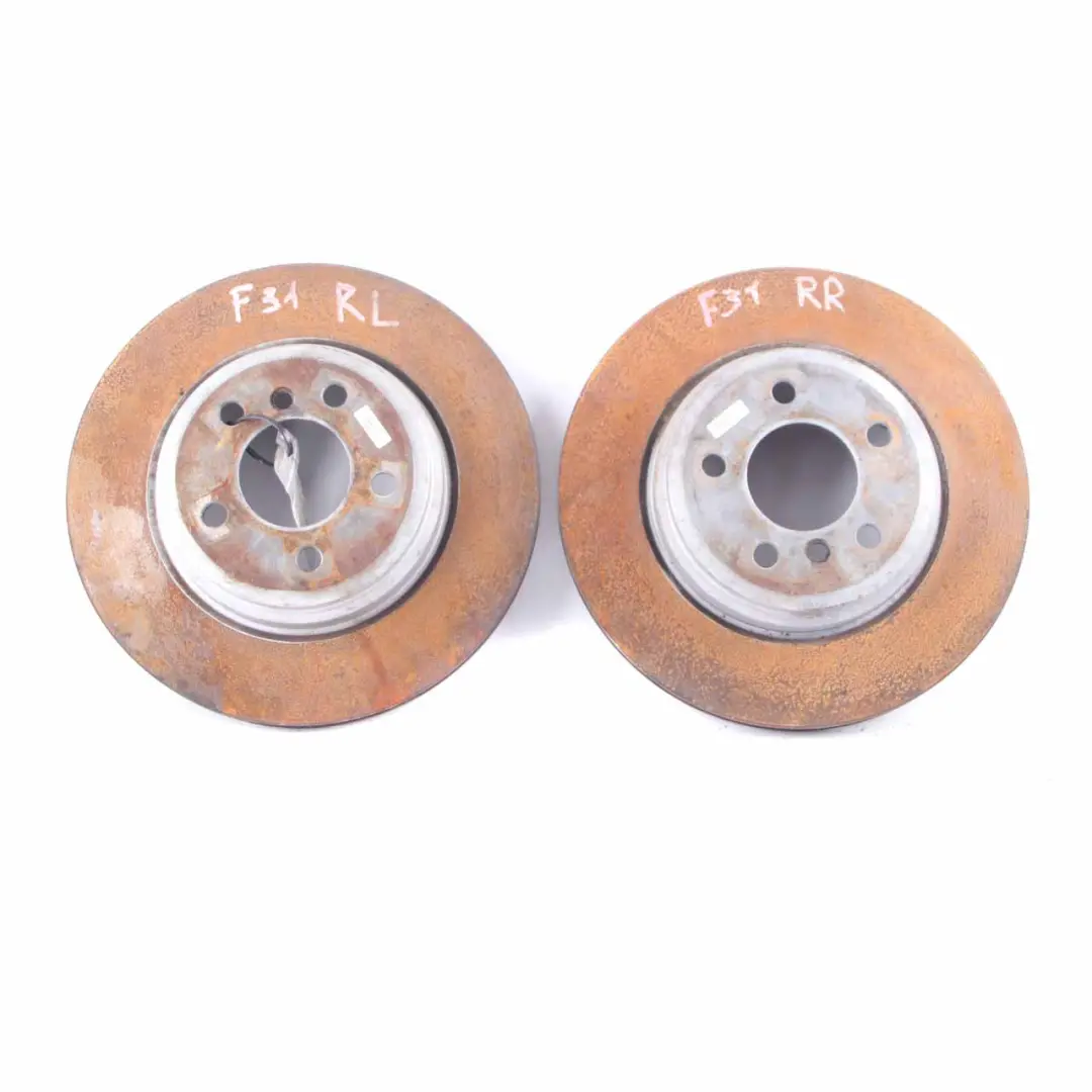 Brake Disc BMW F30 F32 Rear Left Right Wheel N/O/S Ventilated Set 330X20 to with Part number 6864899 Brake Disc BMW F30 F32 Rear Left Right Wheel N/O/S Ventilated Set 330X20 - SKU 6864899 - Part number 6864899