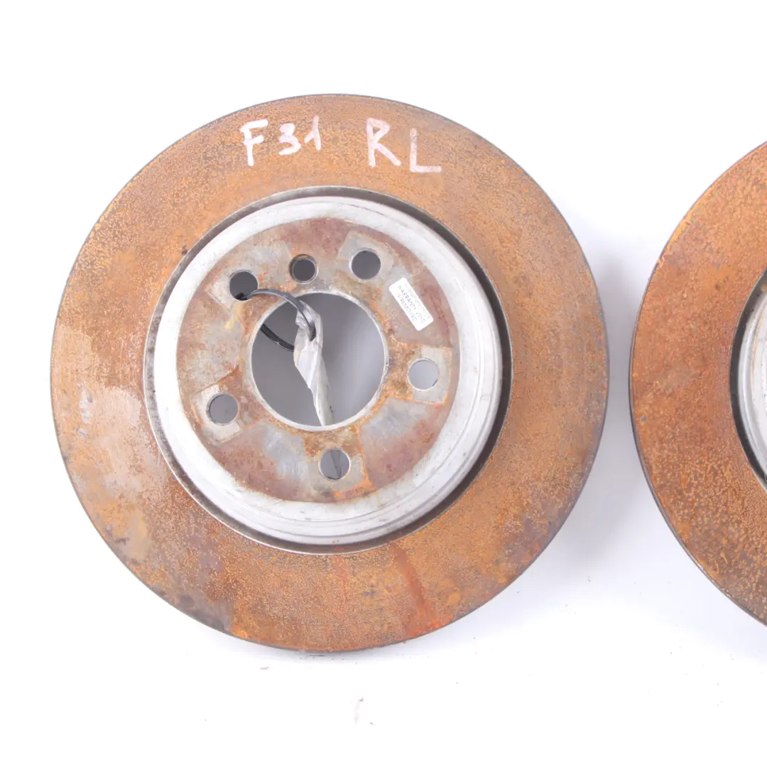 Brake Disc BMW F30 F32 Rear Left Right Wheel N/O/S Ventilated Set 330X20 to with Part number 6864899 Brake Disc BMW F30 F32 Rear Left Right Wheel N/O/S Ventilated Set 330X20 - SKU 6864899 - Part number 6864899