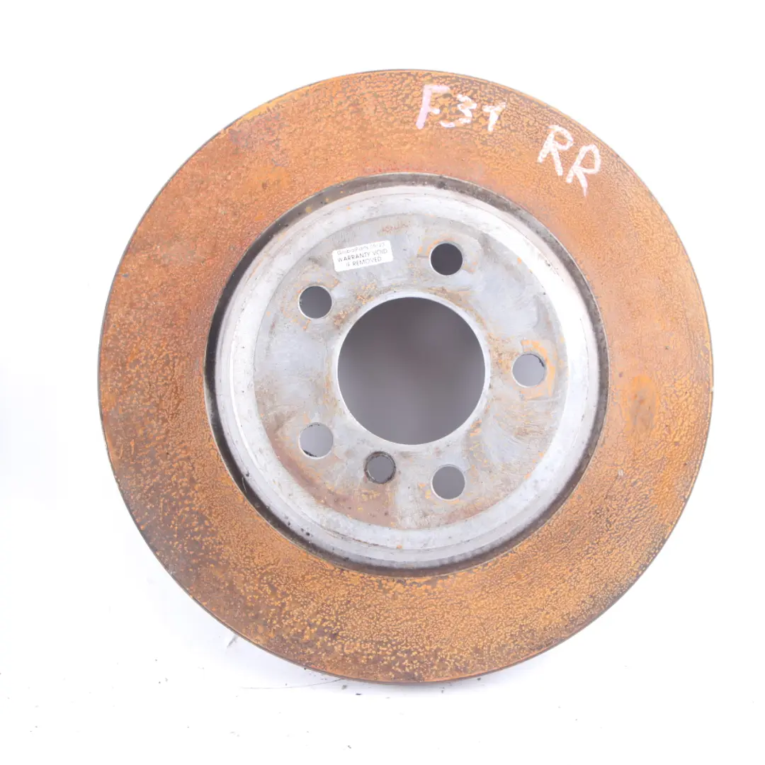  Brake Disc BMW F30 F32 Rear Left Right Wheel N/O/S Ventilated Set 330X20 - SKU 6864899 - Part number 6864899