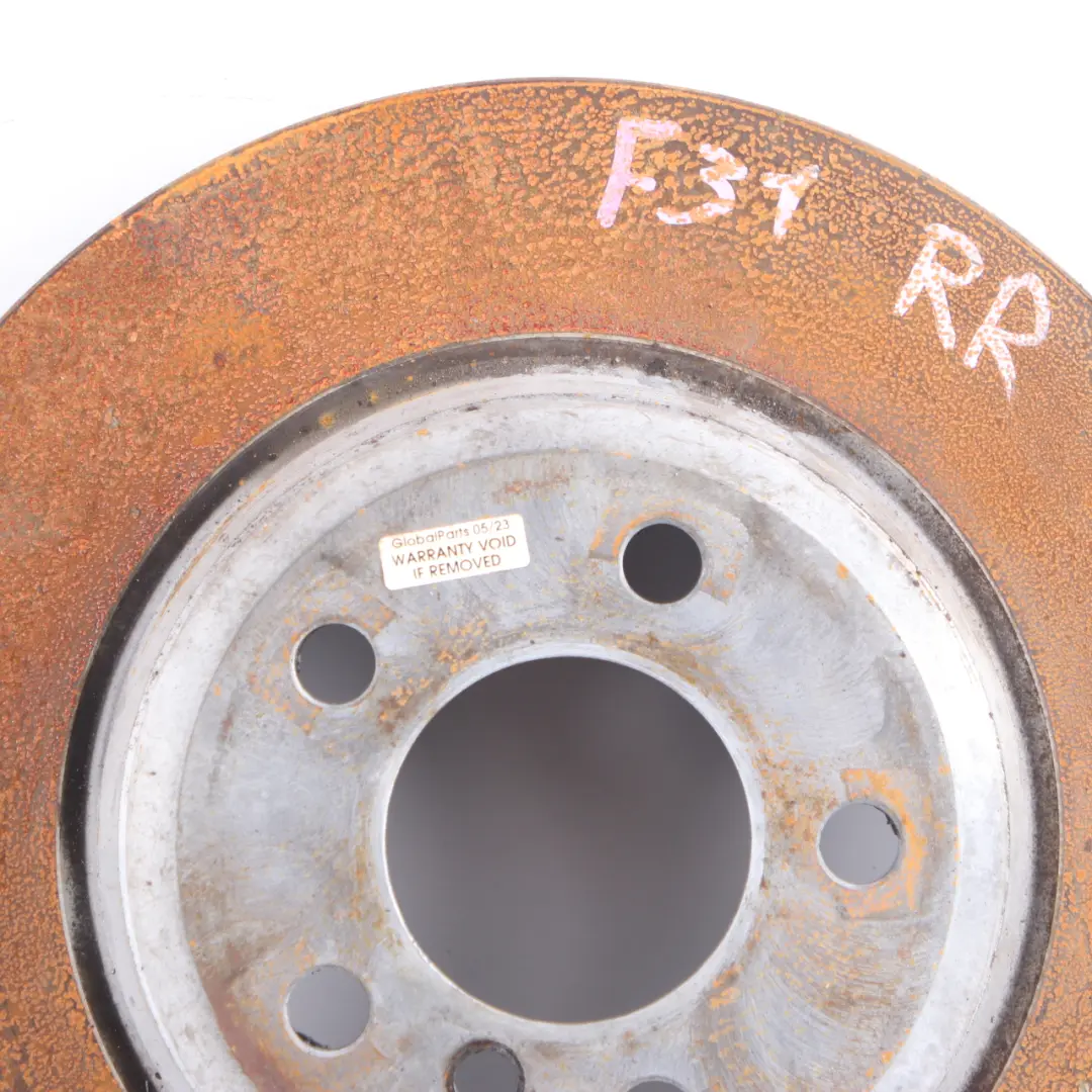 Brake Disc BMW F30 F32 Rear Left Right Wheel N/O/S Ventilated Set 330X20 to with Part number 6864899 Brake Disc BMW F30 F32 Rear Left Right Wheel N/O/S Ventilated Set 330X20 - SKU 6864899 - Part number 6864899