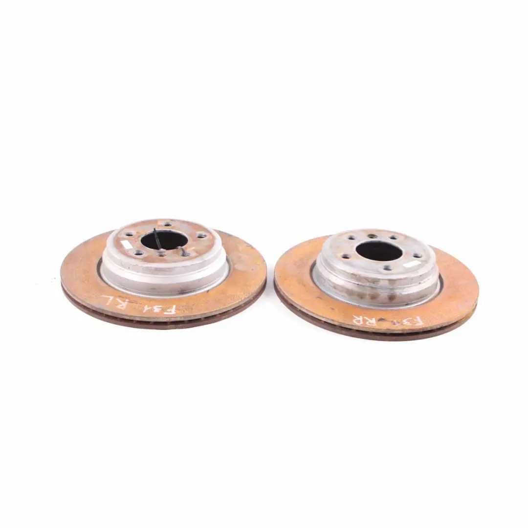 Brake Disc BMW F30 F32 Rear Left Right Wheel N/O/S Ventilated Set 330X20 to with Part number 6864899 Brake Disc BMW F30 F32 Rear Left Right Wheel N/O/S Ventilated Set 330X20 - SKU 6864899 - Part number 6864899