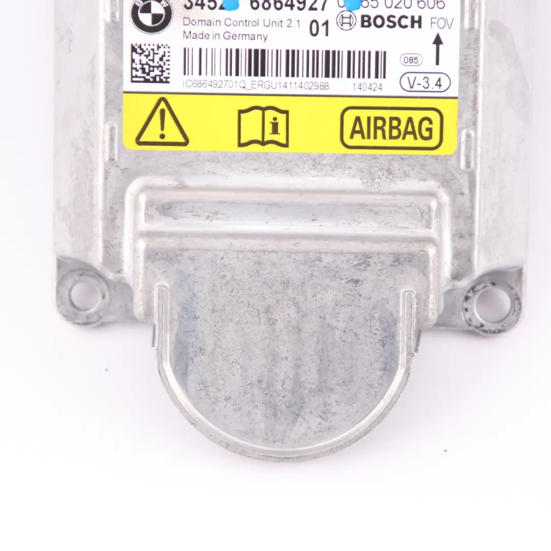 BMW F01 F02 LCI F06 F10 F11 F13 ECU ICM Steuergerät Modul Airbag - SKU 6864927 - Teilenummer 6864927