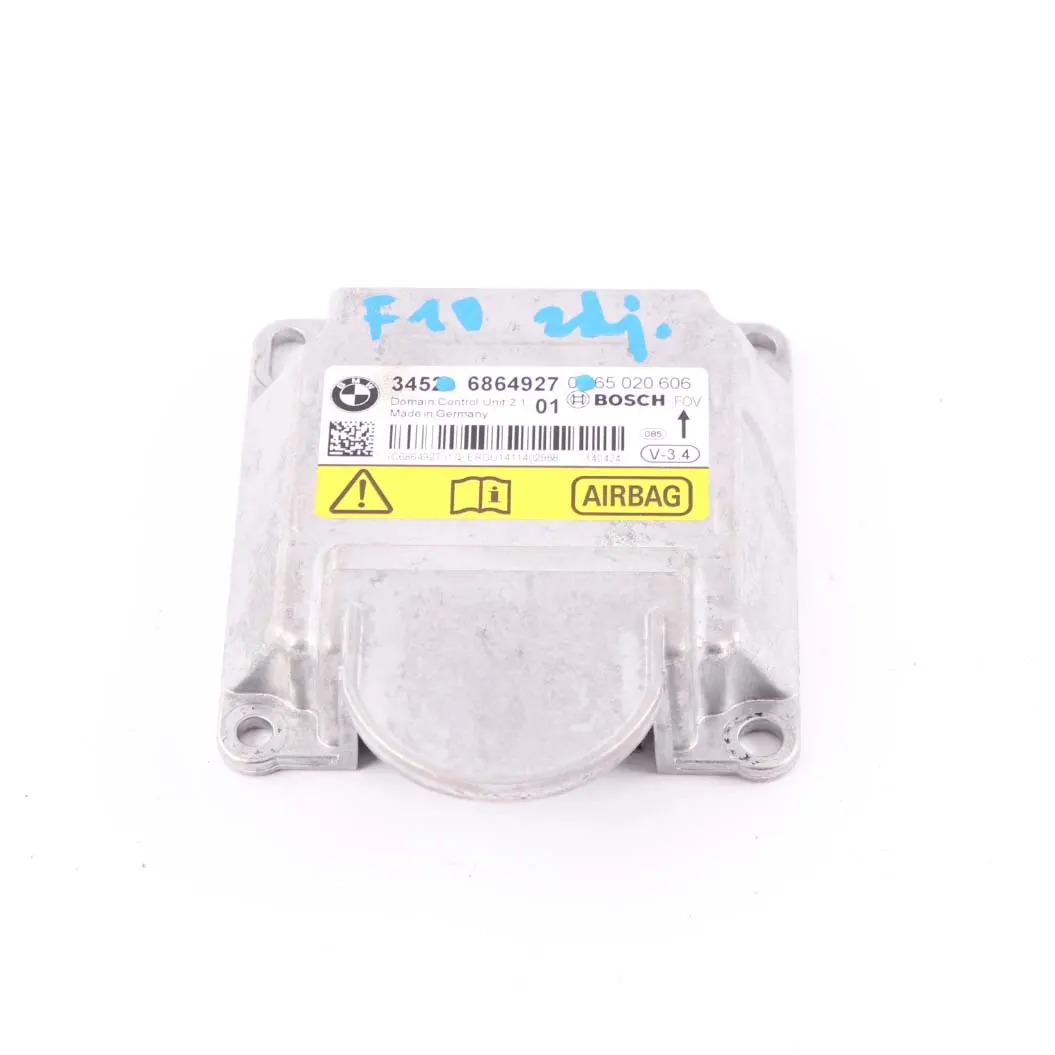 BMW F01 F02 LCI F06 F10 F11 F13 ECU ICM Steuergerät Modul Airbag - SKU 6864927 - Teilenummer 6864927