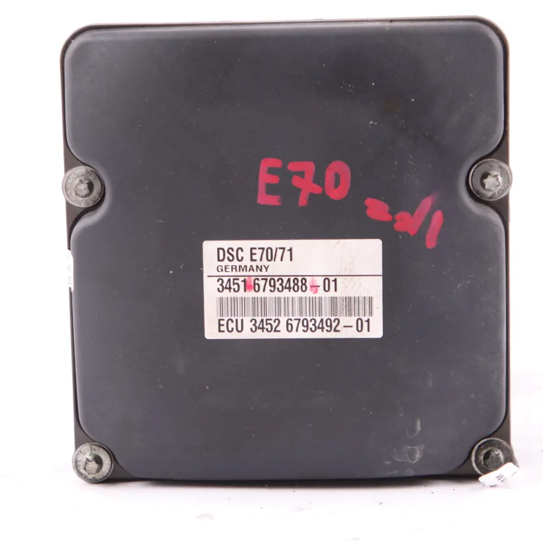 DSC Pump Hydraulic Unit Module X6 E71 6793488 6793492 to BMW X5 E70 with Part number 6865025 BMW X5 E70 DSC Pump Hydraulic Unit Module X6 E71 6793488 6793492 - SKU 6865025-3 - Part number 6865025