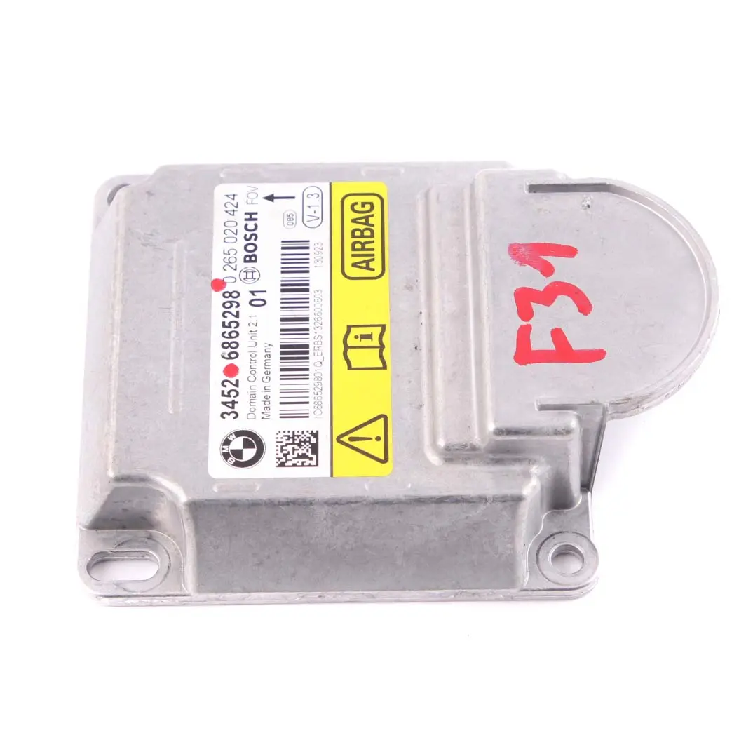 BMW F20 F21 F30 F31 ECU ICM Plus Control Unit Module Airbag - SKU 6865298 - Part number 6865298