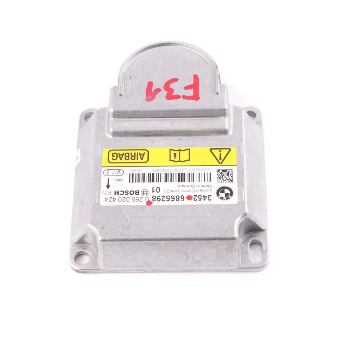 ECU ICM Plus Módulo Unidad De Control Airbag para BMW F20 F21 F30 F31 con número de pieza 6865298 BMW F20 F21 F30 F31 ECU ICM Plus Módulo Unidad De Control Airbag - SKU 6865298 - Número de pieza 6865298