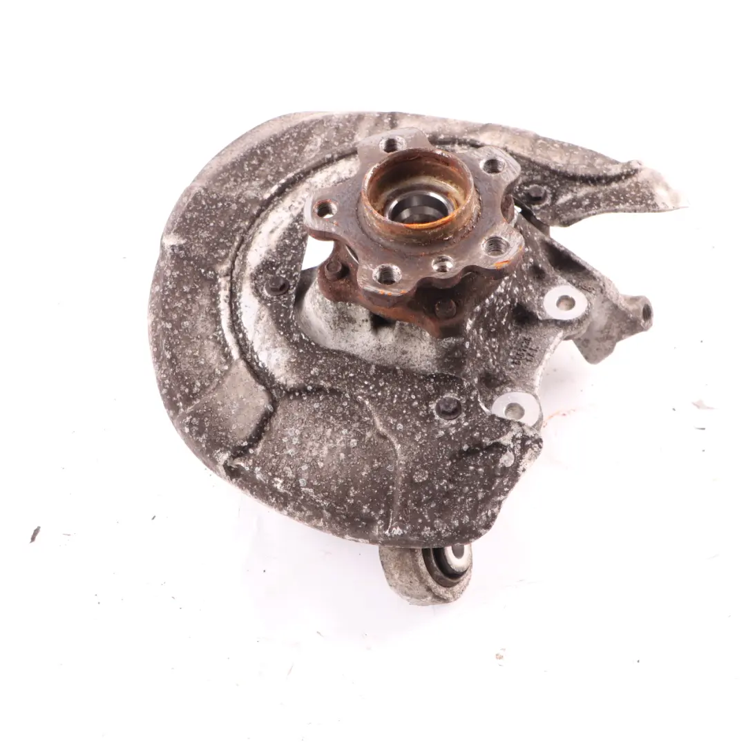 Carrier Rear Right O/S Axle Suspension Bracket Knuckle to BMW G11 G12 Wheel with Part number 6865662 BMW G11 G12 Wheel Carrier Rear Right O/S Axle Suspension Bracket Knuckle - SKU 6865662 - Part number 6865662