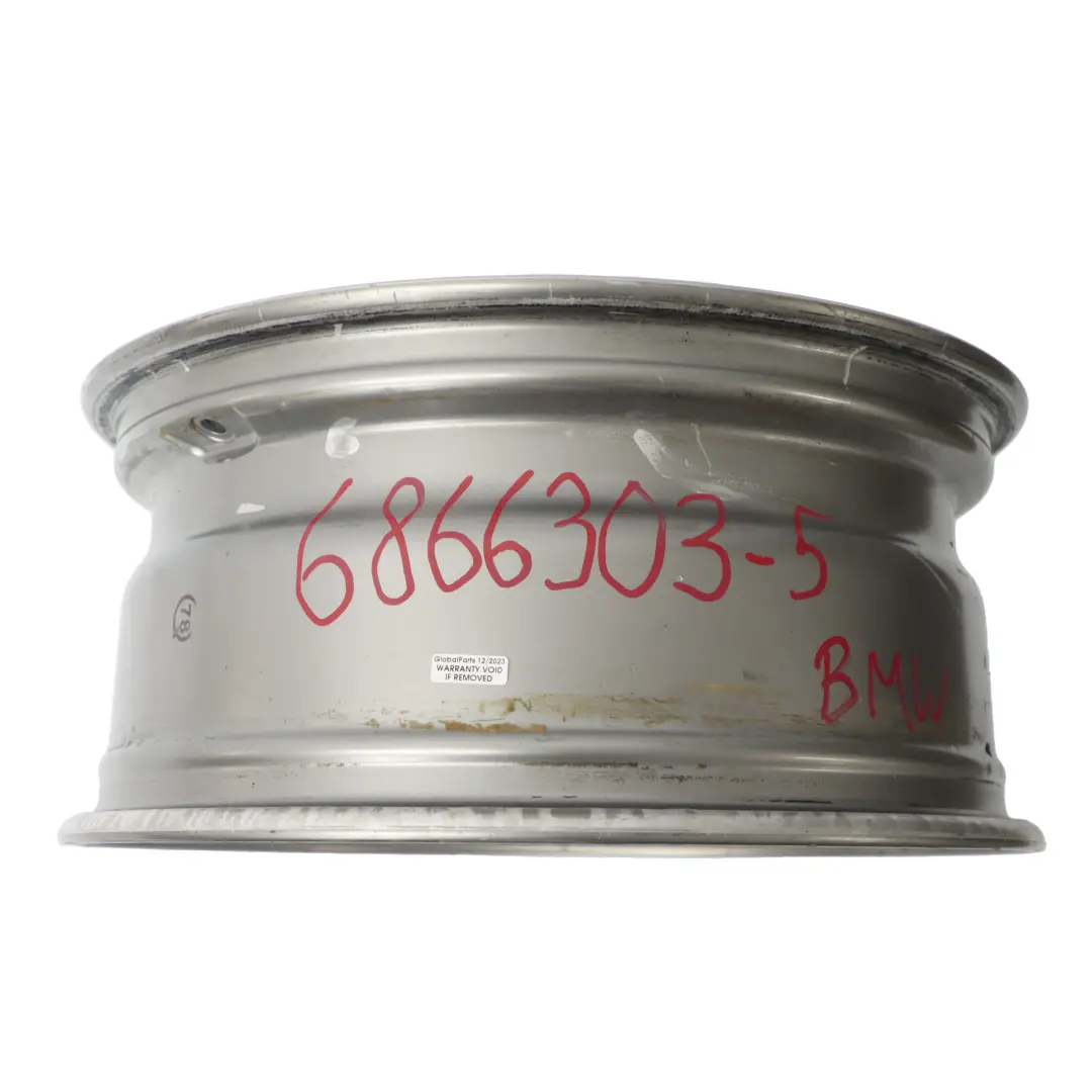 BMW F20 F21 F22 F23 Silver Wheel Alloy Rim 17" Double Spoke 655 ET:43 7,5J - SKU 6866303-5 - Part number 6866303