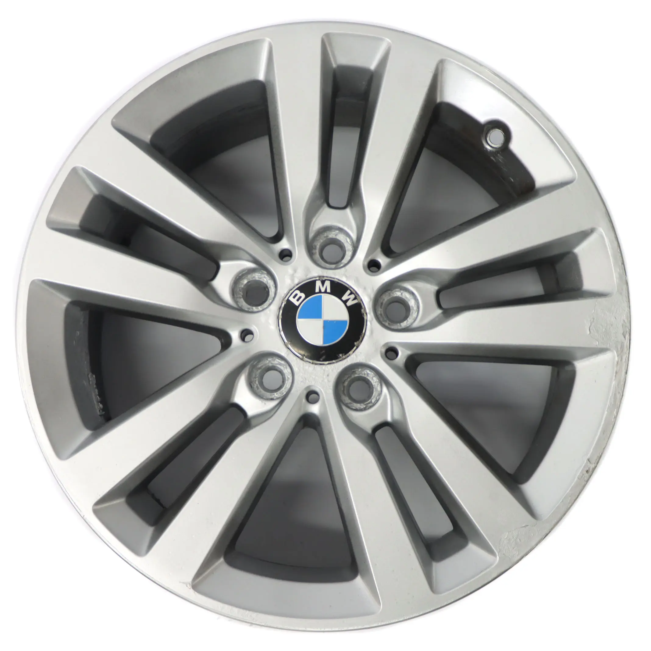 BMW F20 F21 F22 F23 Cerchio in lega argento 17" Doppie razze 655 ET:43 7,5J